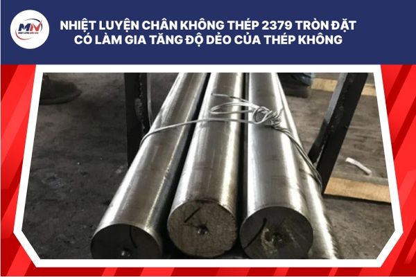 Nhiệt Luyện Chân Không Thép 2379 Tròn Đặt Có Làm Gia Tăng Độ Dẻo Của Thép Không