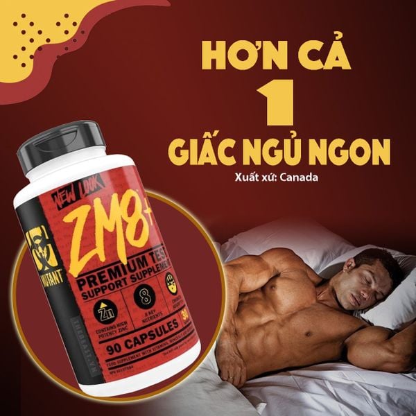 Zm8+ Mutant Premium Test cải thiện giấc ngủ