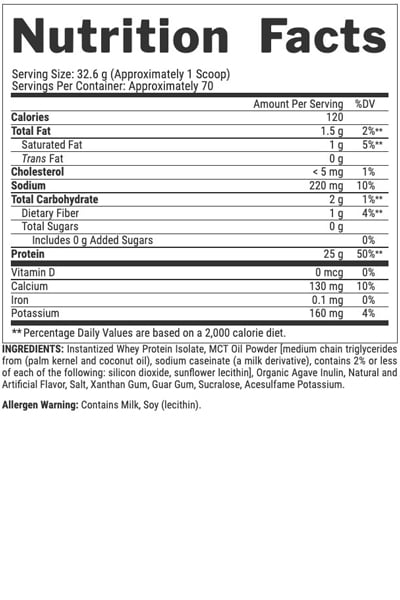 IsoFit Protein Whey Isolate