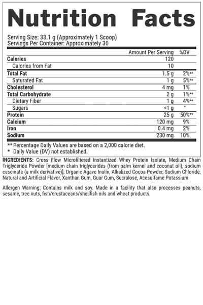 Nutrex IsoFit Protein Whey Isolate 