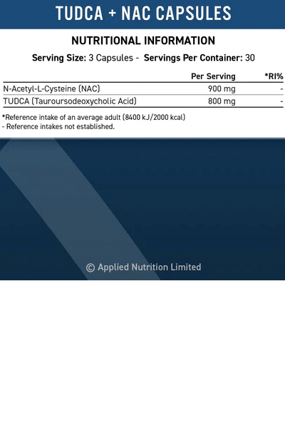 Giải độc gan Applied Tudca + NAC 