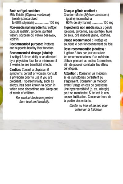 Webber Naturals Milk Thistle
