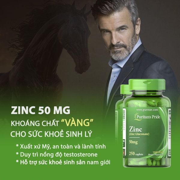 Puritan 's Pride Zinc 50mg