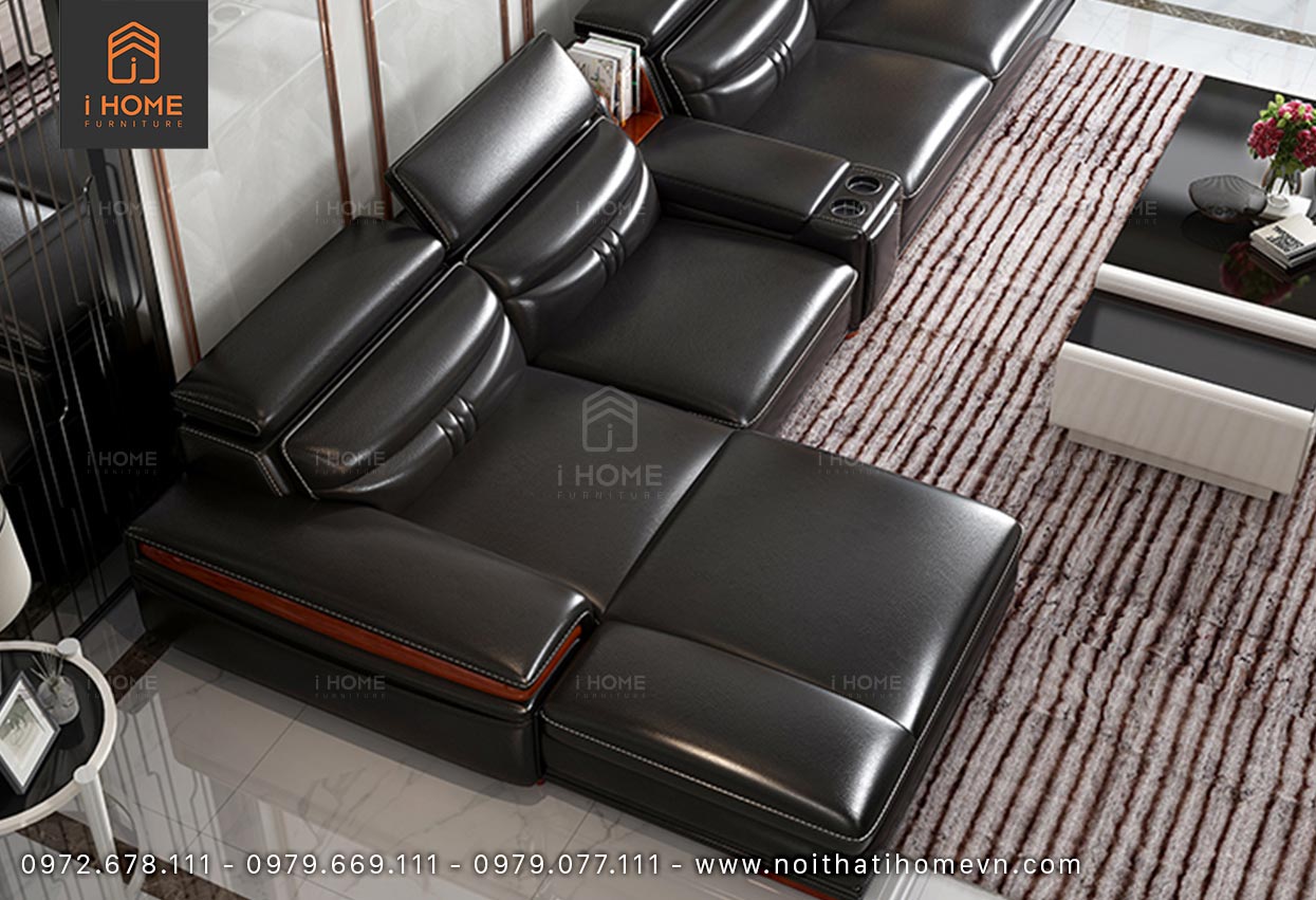Ghế sofa da Hàn Quốc góc L SF 5048