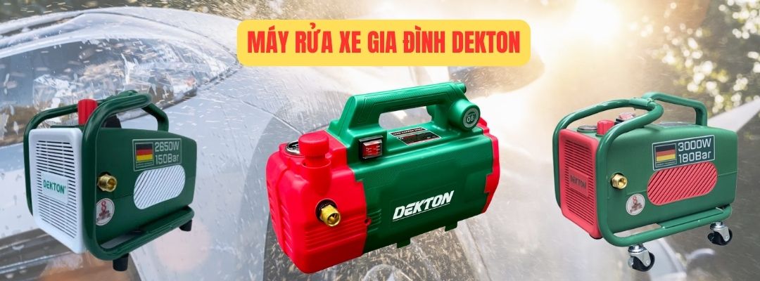 Máy rửa xe gia đình DEKTON chính hãng, giá tốt