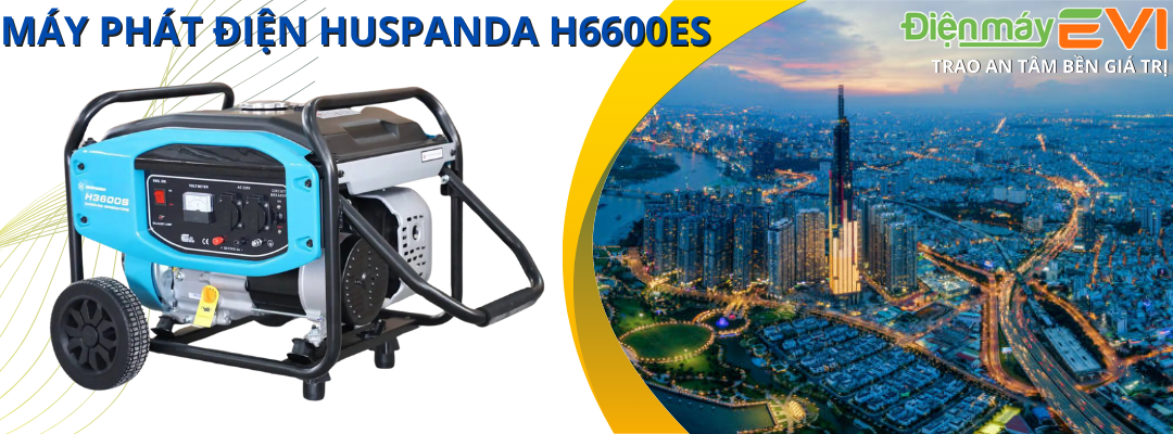 Máy phát điện Huspanda H6600ES - Đỉnh cao của máy móc hiện đại 2024 !