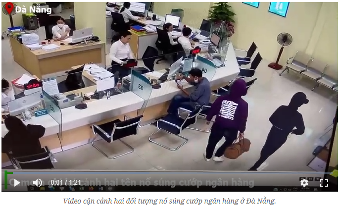Vụ cướp ngân hàng ở Đà Nẵng: An toàn tính mạng phải được đặt hàng đầu