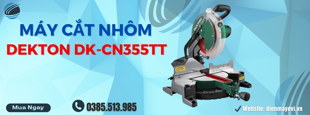 Máy cắt nhôm công nghiệp Dekton DK-CN355TT - Sự mạnh mẽ của nền công nghiệp máy móc !