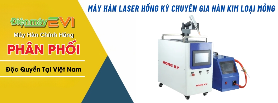 Máy Hàn Laser Hồng Ký HK-LA 1500 Mini - Chuyên Gia Kim Loại Mỏng