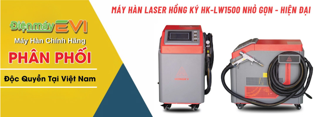 Máy Hàn Laser Hồng Ký HK-LW1500 Công Nghệ Hàn Nhỏ Gọn, Hiện Đại