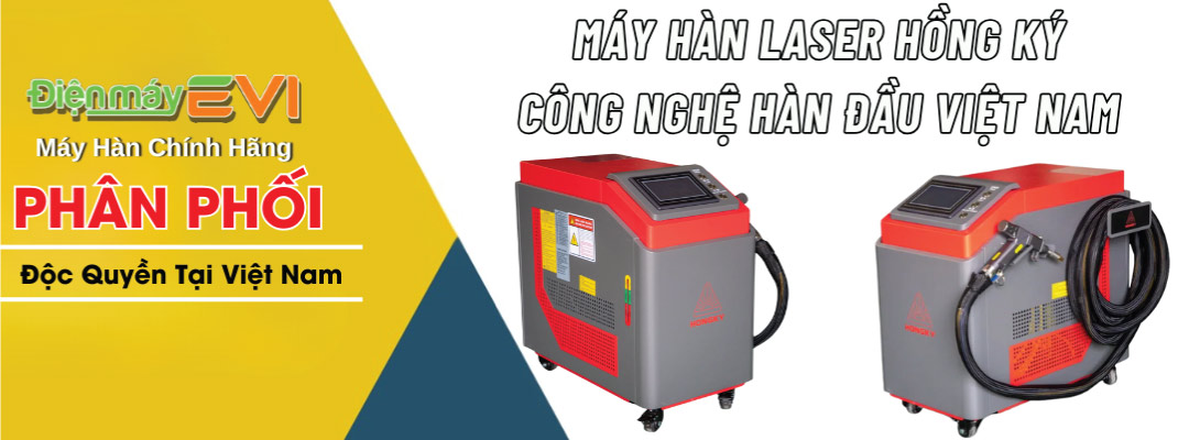Máy Hàn Laser Hồng Ký HK-LW 1500 - Công Nghệ Giải Nhiệt Khí Kép Đầu Tiên Tại Việt Nam