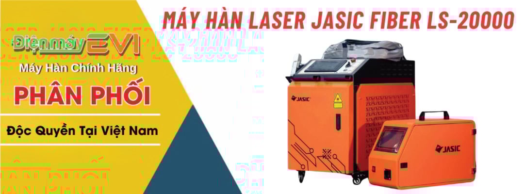 Máy Hàn Laser FIBER LS-20000 JASIC - Nhanh Gấp 10 Lần Hàn TIG