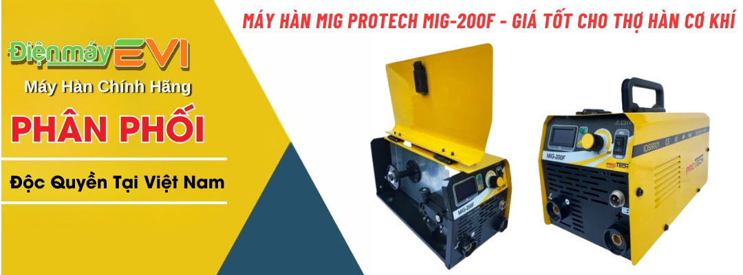 Máy hàn mig Protech MIG-200F - Giá tốt cho thợ hàn cơ khí