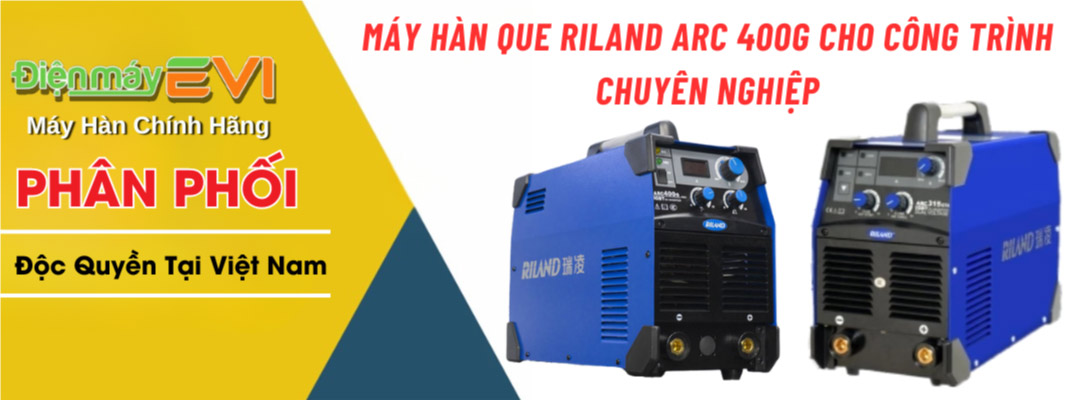 Máy hàn que Riland ARC 400G - Kéo dài kiềm hàn lên đến 120m