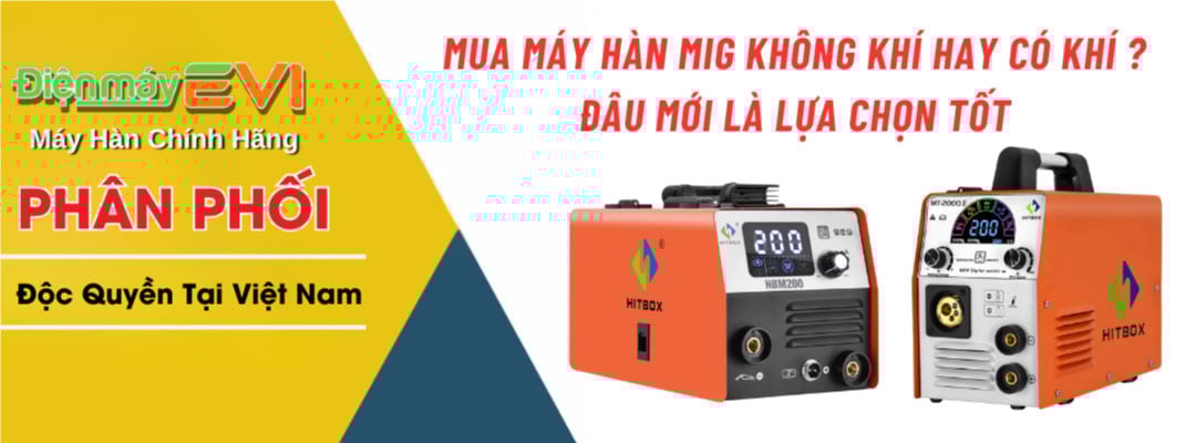 Mua Máy Hàn Mig Không Khí Hay Có Khí ? Đâu Mới Là Lựa Chọn Tốt