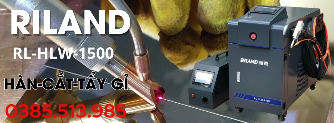 Máy hàn laser Riland RL-HLW-1500 - Cải tiến hoàn hảo nhất năm 2024 !