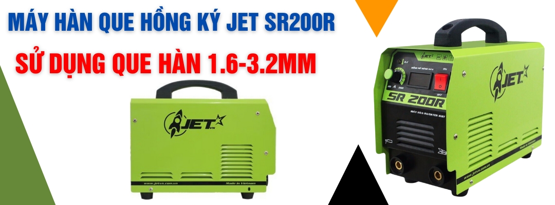 Máy hàn que Hồng Ký Jet SR200R - Điều chỉnh dòng điện ra từ 20 – 200A