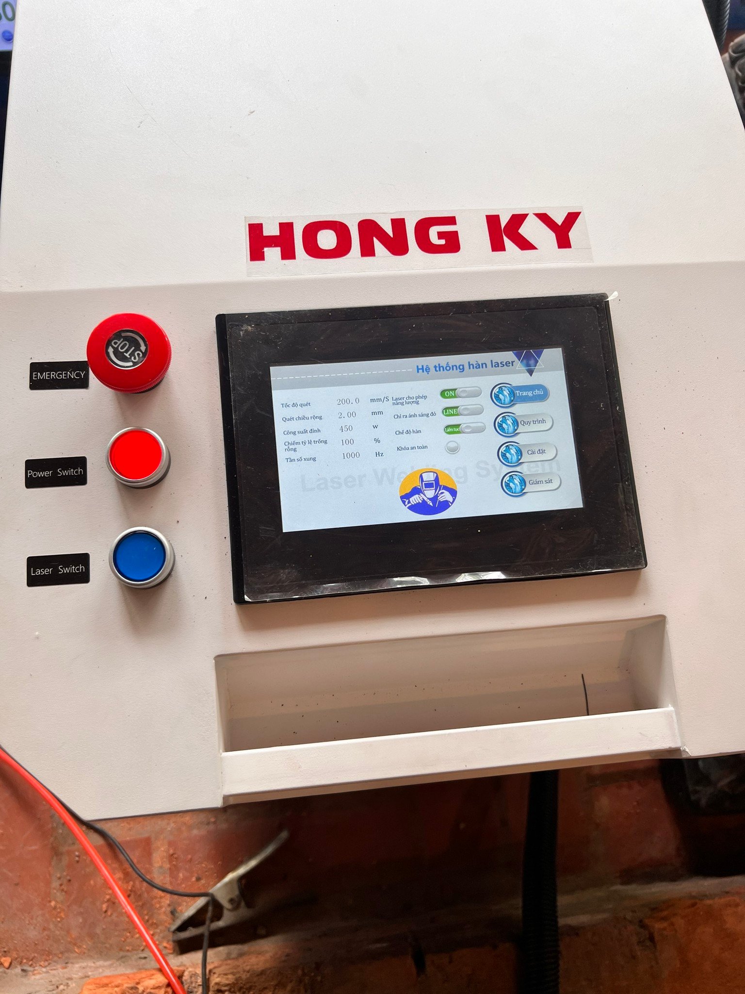 [Review] Máy hàn Laser Hồng Ký Model HK - LW 1500: Khám phá công nghệ hàn hàng đầu Việt Nam