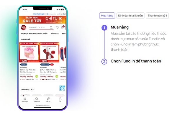 Hướng dẫn mua hàng bằng Fundiin