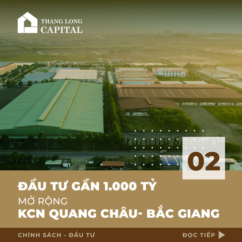 Đầu tư gần 1.000 tỷ mở rộng KCN Quang Châu- Bắc Giang