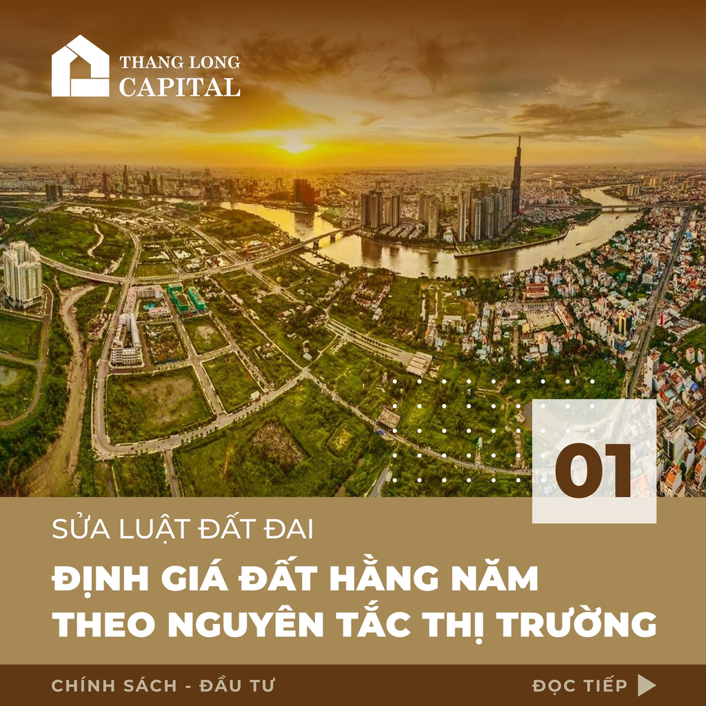 Sửa Luật Đất đai: Định giá đất hằng năm theo nguyên tắc thị trường