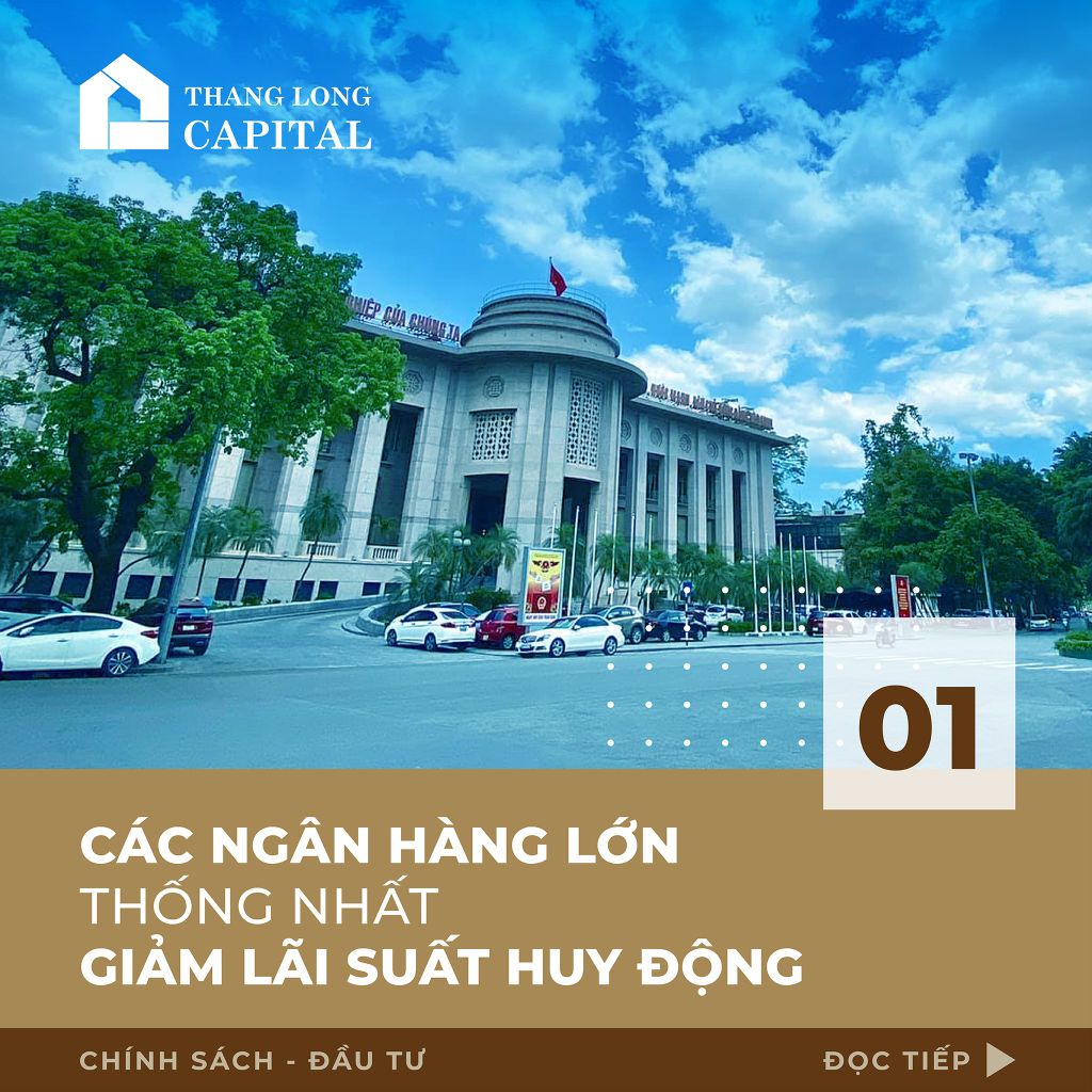 Các ngân hàng lớn thống nhất giảm lãi suất huy động