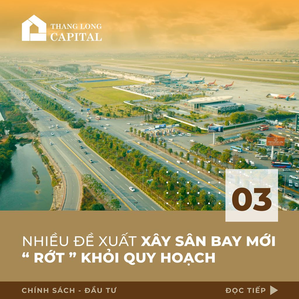 Nhiều đề xuất xây sân bay mới 