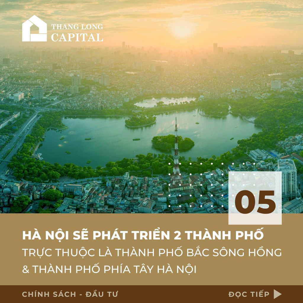 Hà Nội sẽ phát triển 2 thành phố trực thuộc