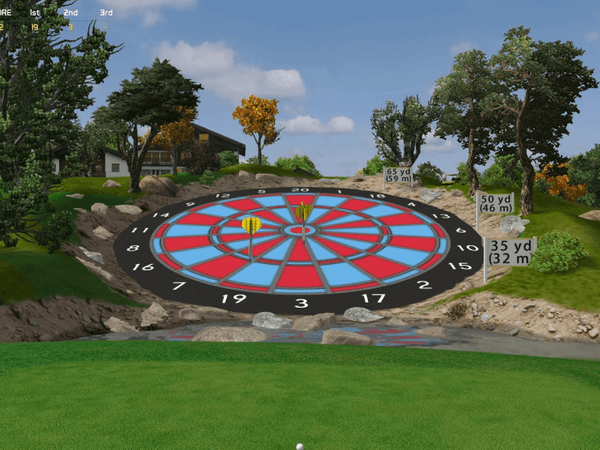 Máy mô phỏng chơi golf dành cho mục đích giải trí của trẻ em?