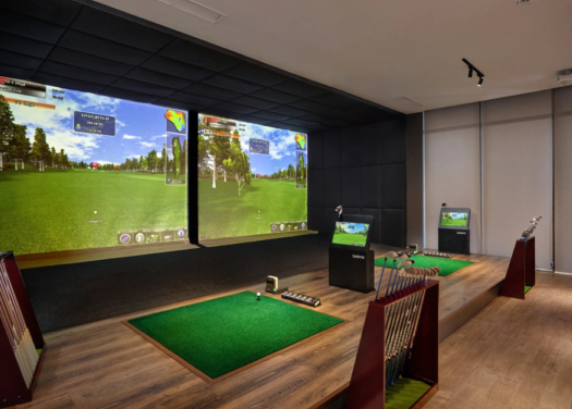 Sự phát triển của golf mô phỏng 3D trong nhà