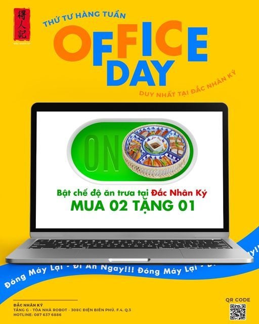 Bật chế độ ĂN TRƯA - ĂN TRƯA CÙNG OFFICEDAY