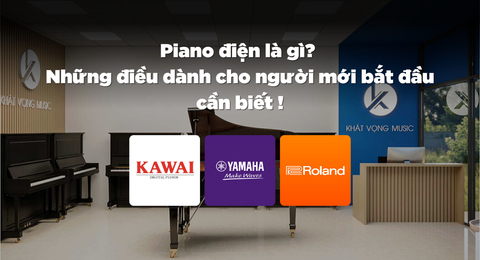 Piano điện là gì? Những điều dành cho người mới bắt đầu cần biết