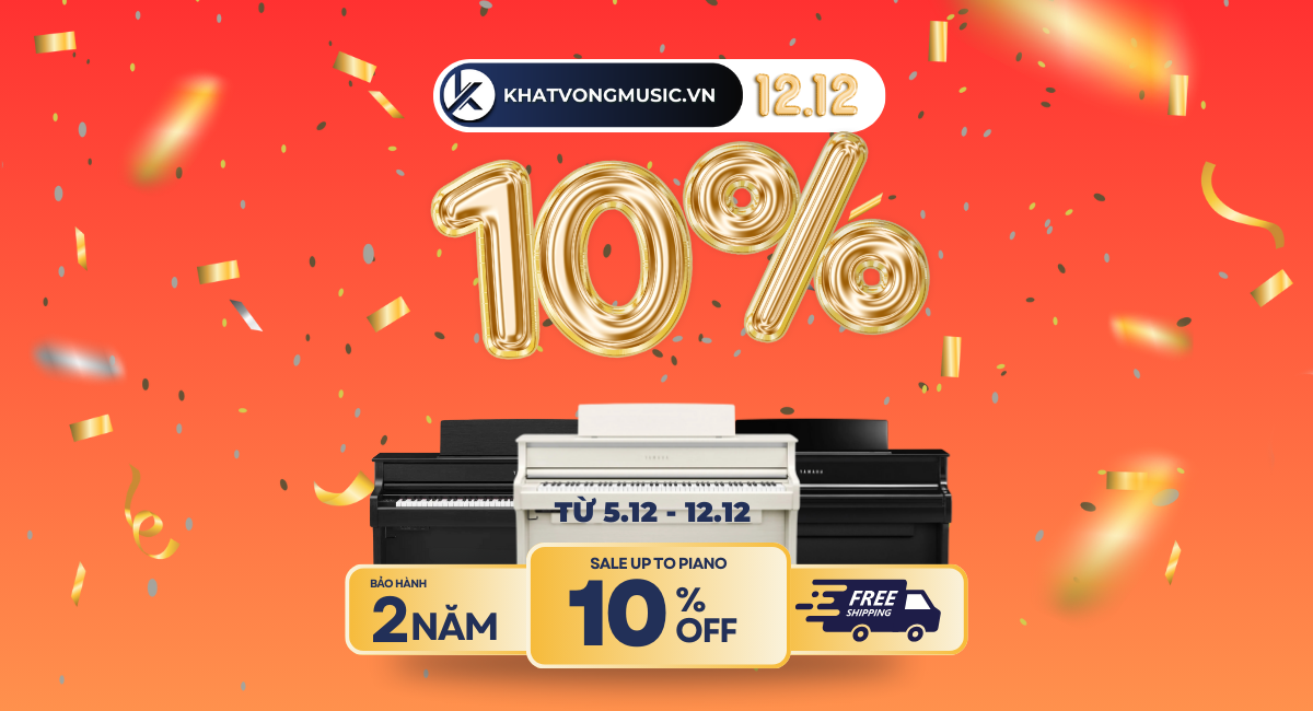 MEGA SALE 12 - Săn Deal Lả Lướt Ưu đãi piano điện lên đến 10% - 20%