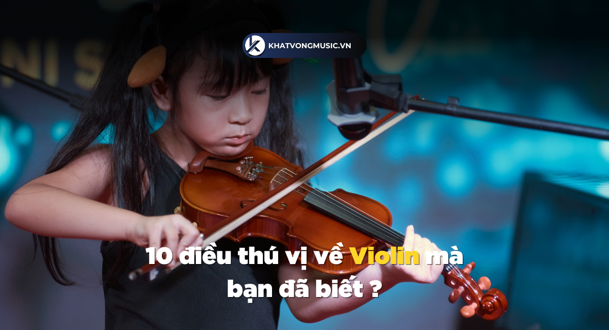 10 điều thú vị về Violin mà bạn đã biết ?