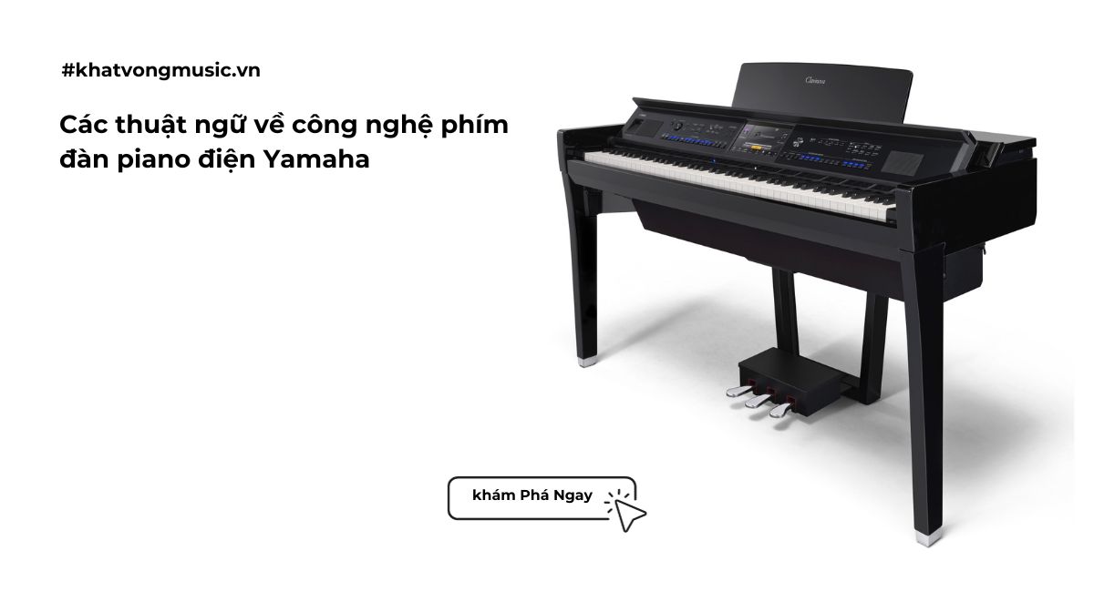 Các thuật ngữ về công nghệ phím đàn piano điện Yamaha