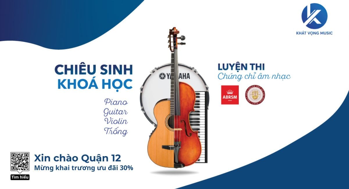 Khoá học Piano tại Quận 12