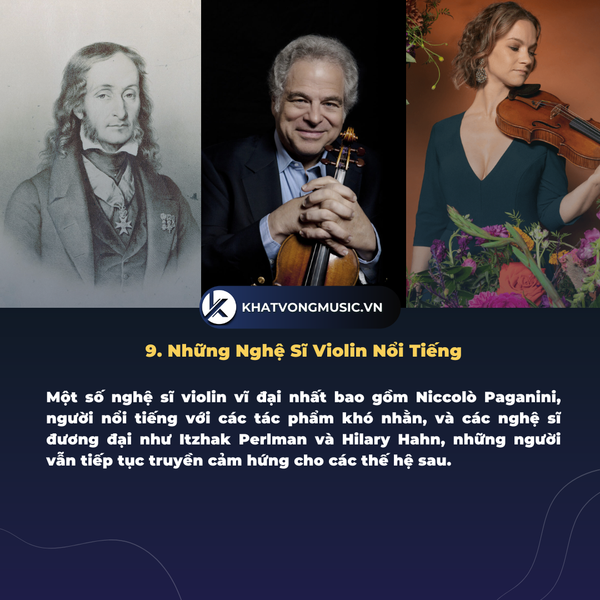10 điều thú vị về violin