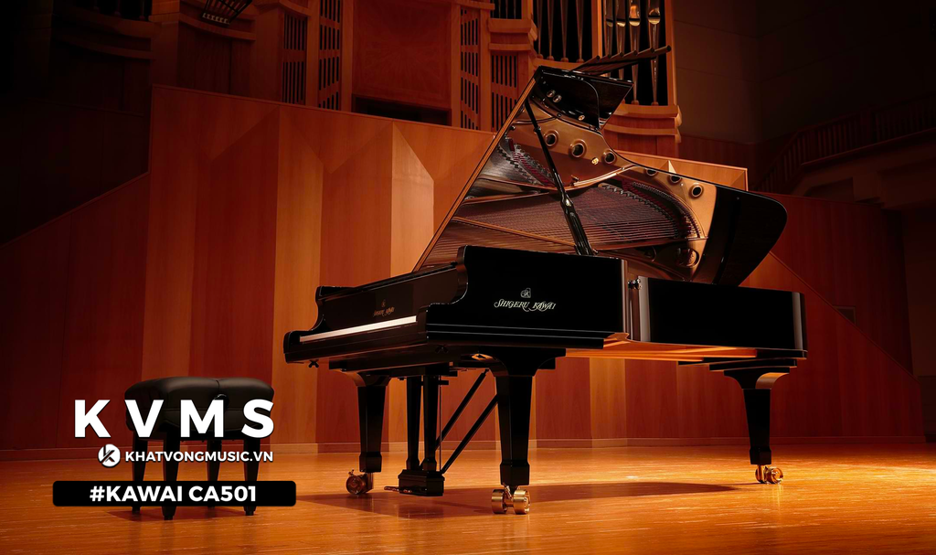 Âm thanh trên piano Kawai CA501 | sản phẩm mới 2023 - Khát Vọng Music Center