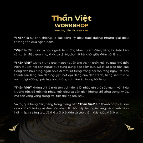 Workshop nhạc cụ dân tộc