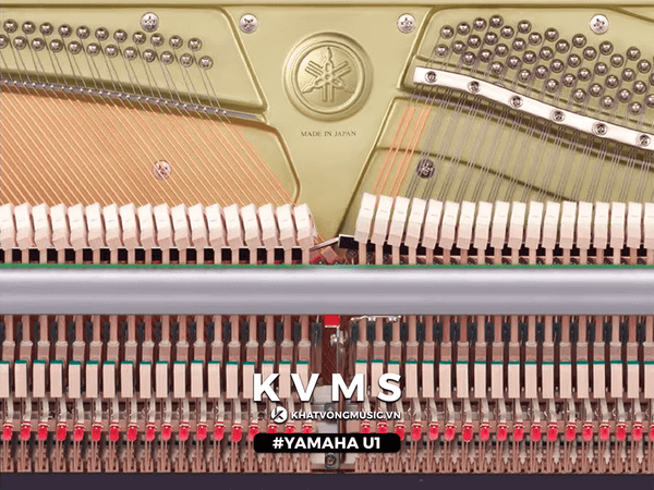 bộ máy đàn cơ Yamaha U1 new - Khát Vọng Music Center