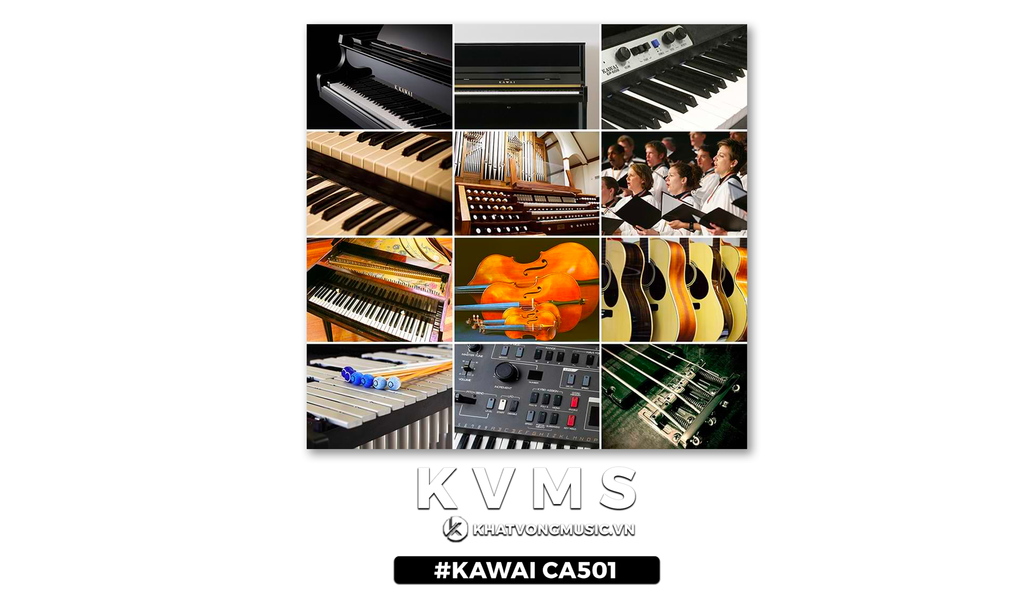 Bluetooth piano Kawai CA501 | sản phẩm mới 2023 - Khát Vọng Music Center