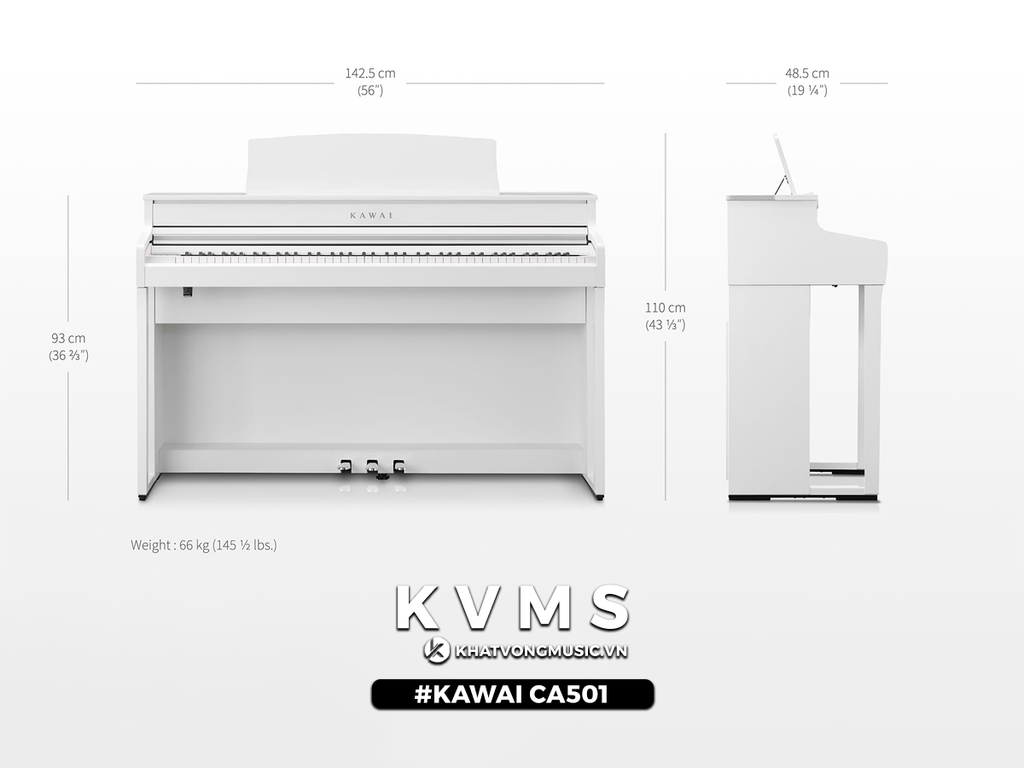 piano Kawai CA501 | sản phẩm mới 2023 - Khát Vọng Music Center