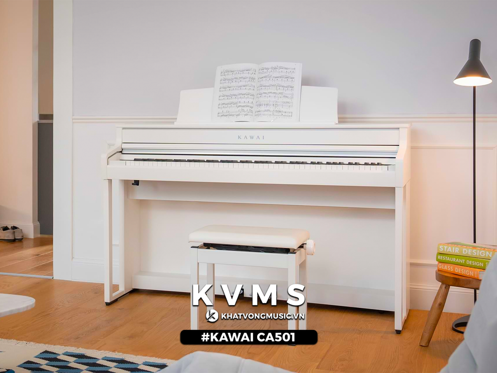 Ngoại hình piano Kawai CA501 | sản phẩm mới 2023 - Khát Vọng Music Center