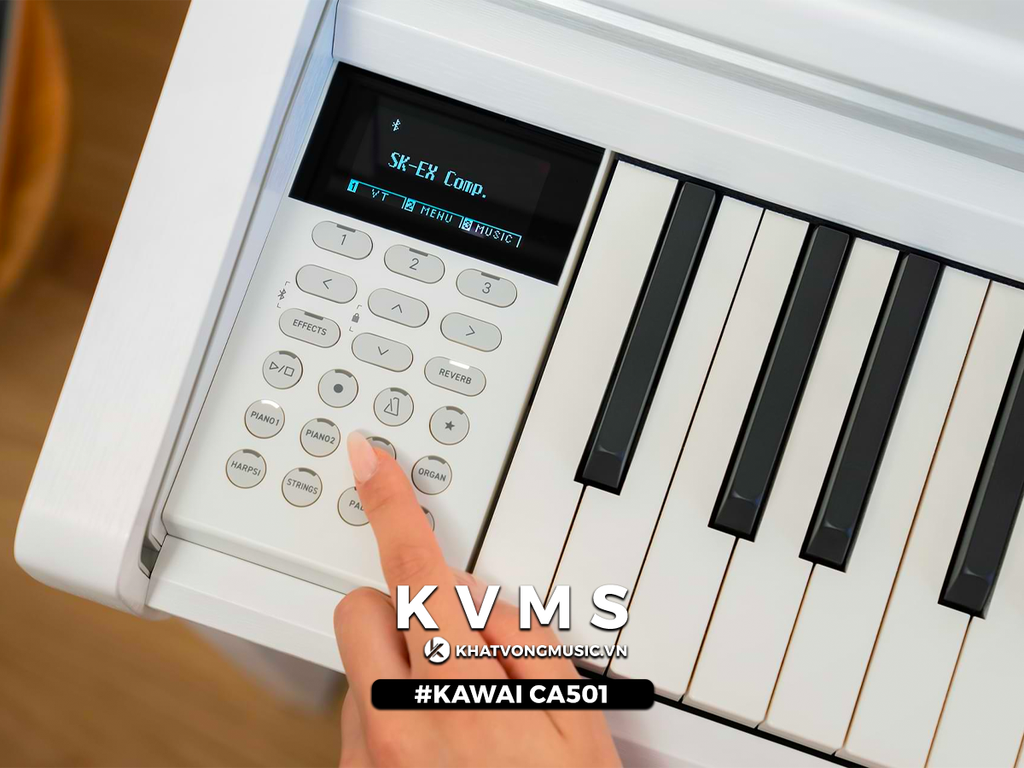 Đa dạng trải nghiệm piano Kawai CA501 | sản phẩm mới 2023 - Khát Vọng Music Center