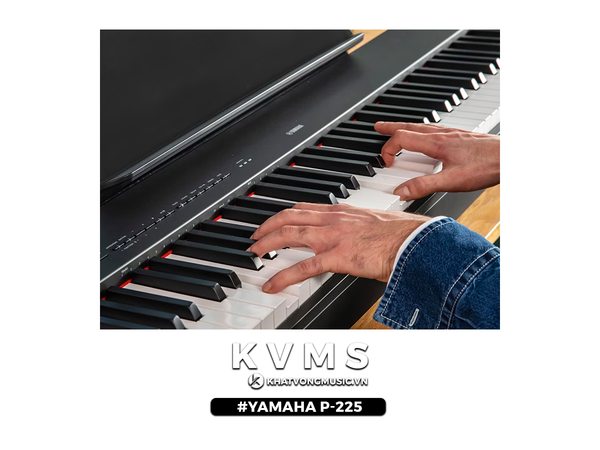 hệ phím Yamaha P-225 piano di động new 2023