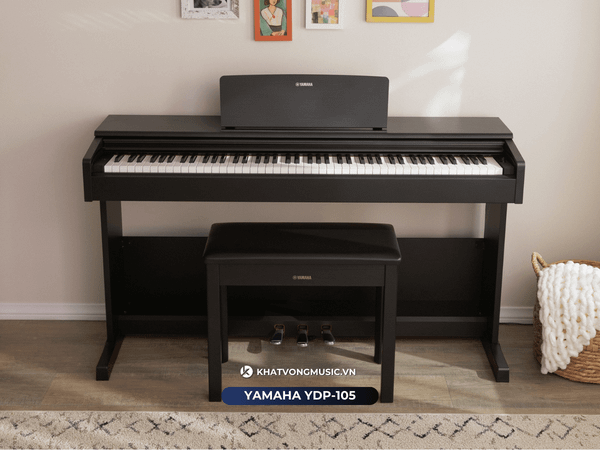 Cây đàn piano Yamaha YDP-105 mới dành cho tân binh với giá cực hấp dẫn