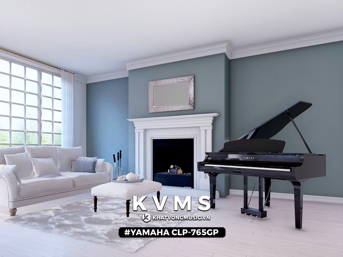 Piano Digital YAMAHA CLP 765 GP New 2023 Kh t V ng Music Center