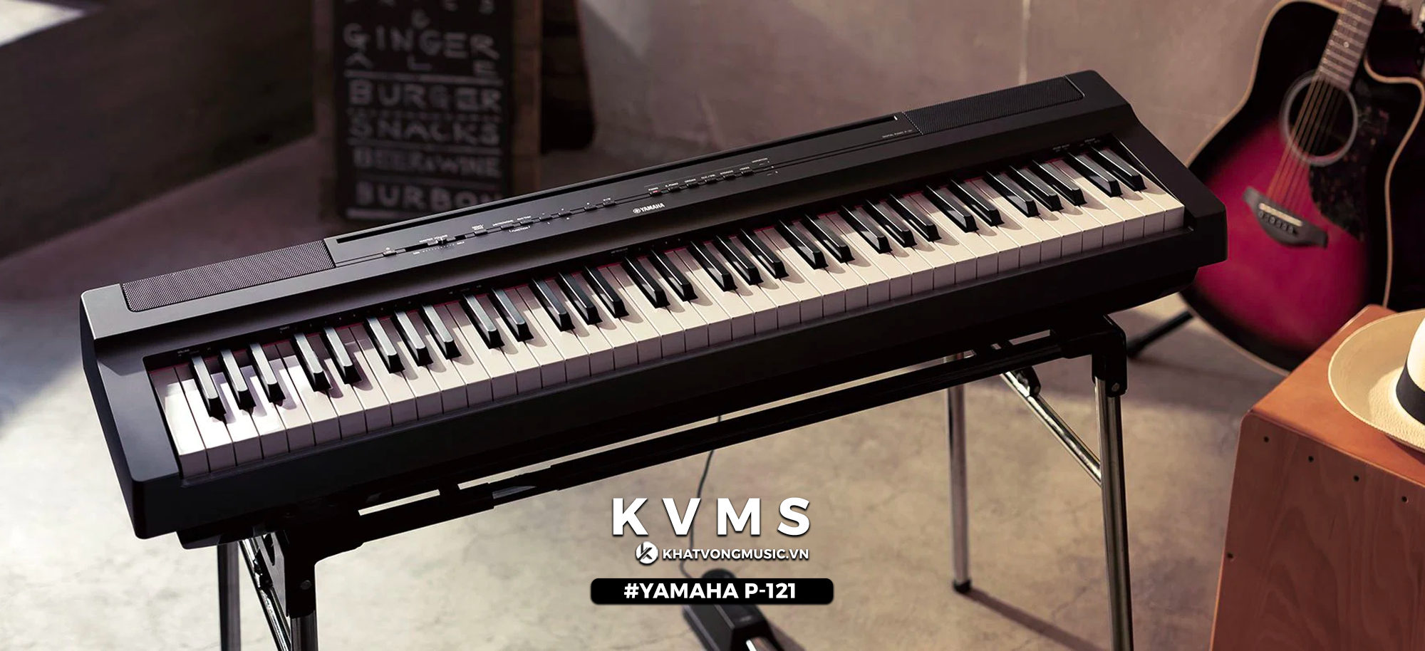 Yamaha P-121 - Khát Vọng Music Center