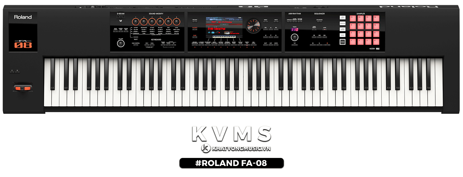 Roland FA-08 | 88 phím | workstation music