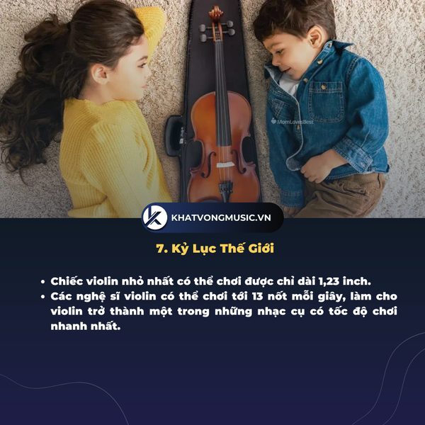 10 điều thú vị về violin